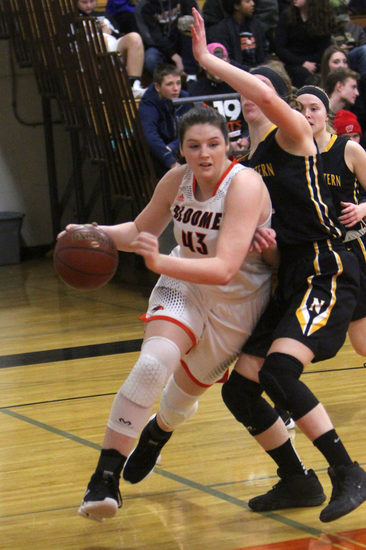 Northwestern at Bloomer girls basketball 2-1-19